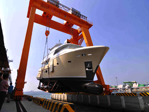 臺灣首座遊艇下水設施12月啟用